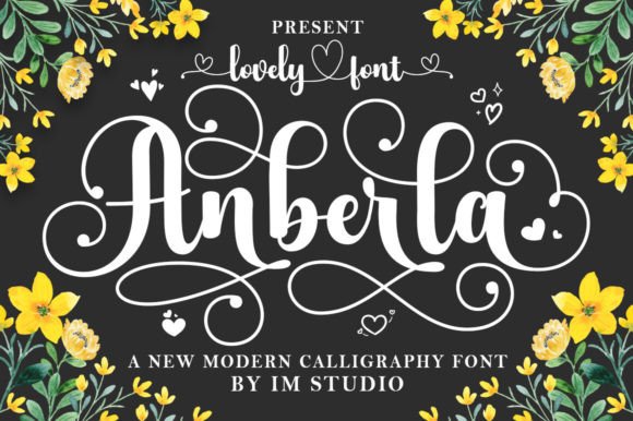 Anberla: A Thoughtful Handwritten Font for Editorial Warmth