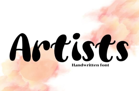 Artists: A Handwritten Font for Editorial Warmth and Identity