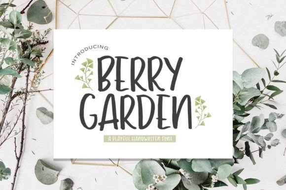Berry Garden Font: A Handwritten Script for Scroll-Stopping Brand Moments