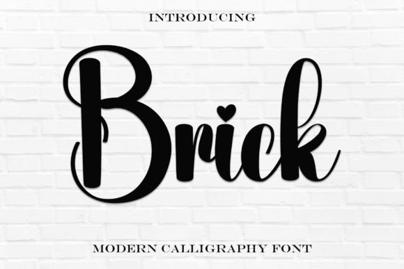 Brick: A Handwritten Font with Quiet Confidence
