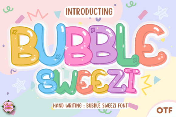 Bubble Sweezi: A Festive Script Font for Handmade Joy
