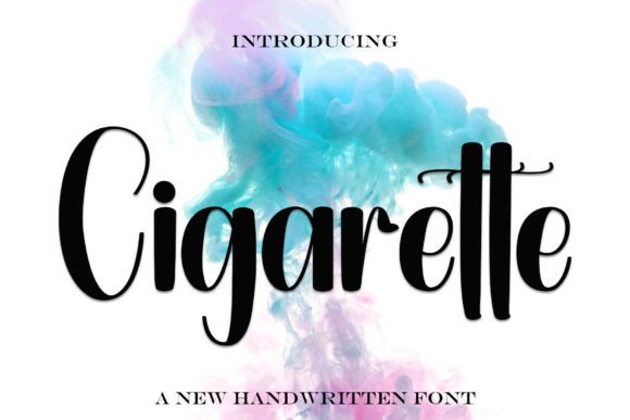 Cigarette: A Stylish Handwritten Font for Brand Consistency