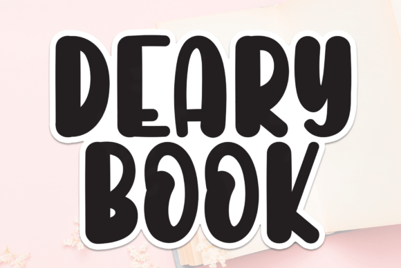 Deary Book: A Handwritten Font That Feels Like a Thoughtful Signature