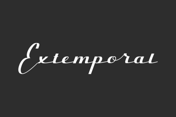 Extemporal: A Bold Handwritten Typeface for Thoughtful Editorial Design