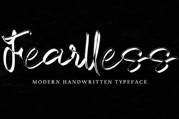 Fearless: A Script Font That Carries Quiet Confidence