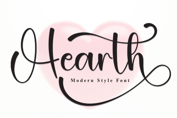 Hearth: A Warm, Elegant Script Font for Real Business Branding