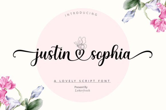 Justin Sophia: A Thoughtful Script Font for Editorial Design