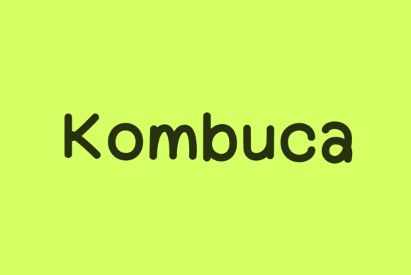 Kombuca: A Handwritten Script Font with Editorial Warmth