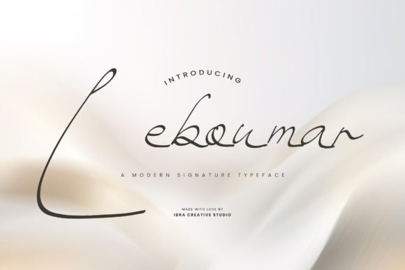 Leboumar: A Modern Script Typeface That Elevates Digital Branding