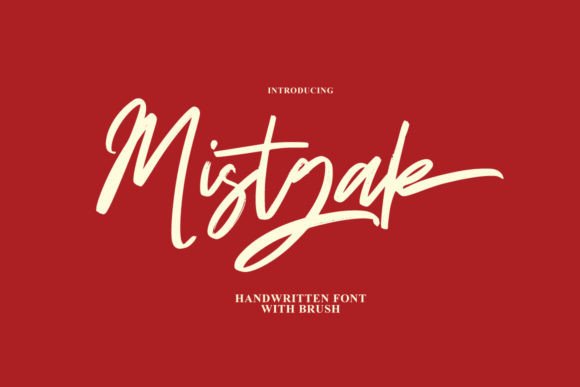 Mistgak: A Signature Script Font for Digital Branding