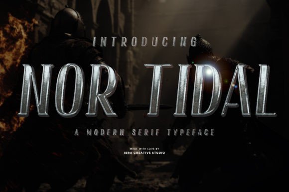 Nor Tidal: A Contemporary Serif Font for Refined Brand Identity