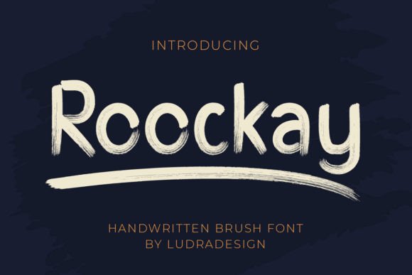 Roockay: A Handwritten Brush Font That Feels Like Your Brand’s First Real Smile