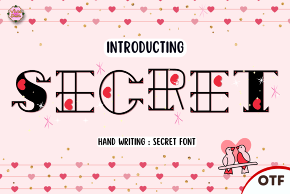 Secret: A Festive Script Font for Editorial Warmth