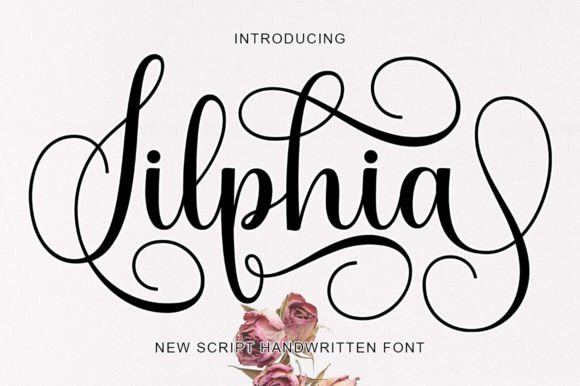Silphia: A Romantic Handwritten Font for Small Business Branding