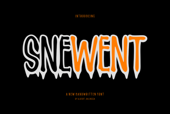 Snewent: A Sweet, Friendly Handwritten Font for Real Branding