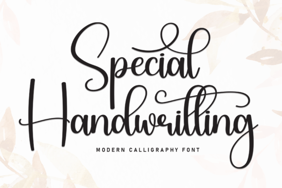 Special Handwritting: A Friendly Handwritten Font for Editorial Design