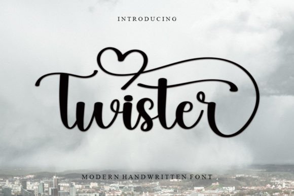 Twister: A Handwritten Font That Feels Like a Thoughtful Signature