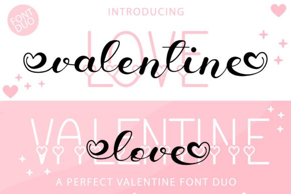 Valentine Love Duo: A Strategic Script Font for Love-Fueled Campaigns