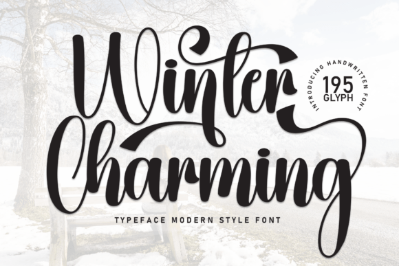 Winter Charming: A Handwritten Font That Feels Like a Warm Invitation