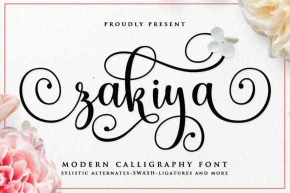 Zakiya: A Handwritten Font That Breathes With Your Content